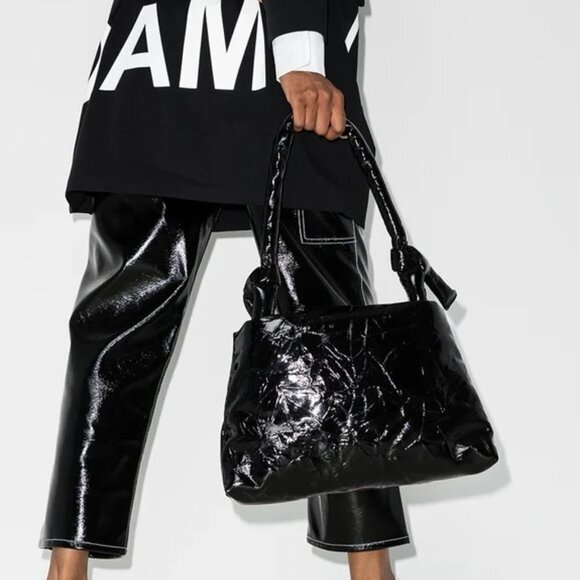 Kassl EDITIONS Lady Tec Leopard-print Padded Shoulder Bag - Picture 5 of 7